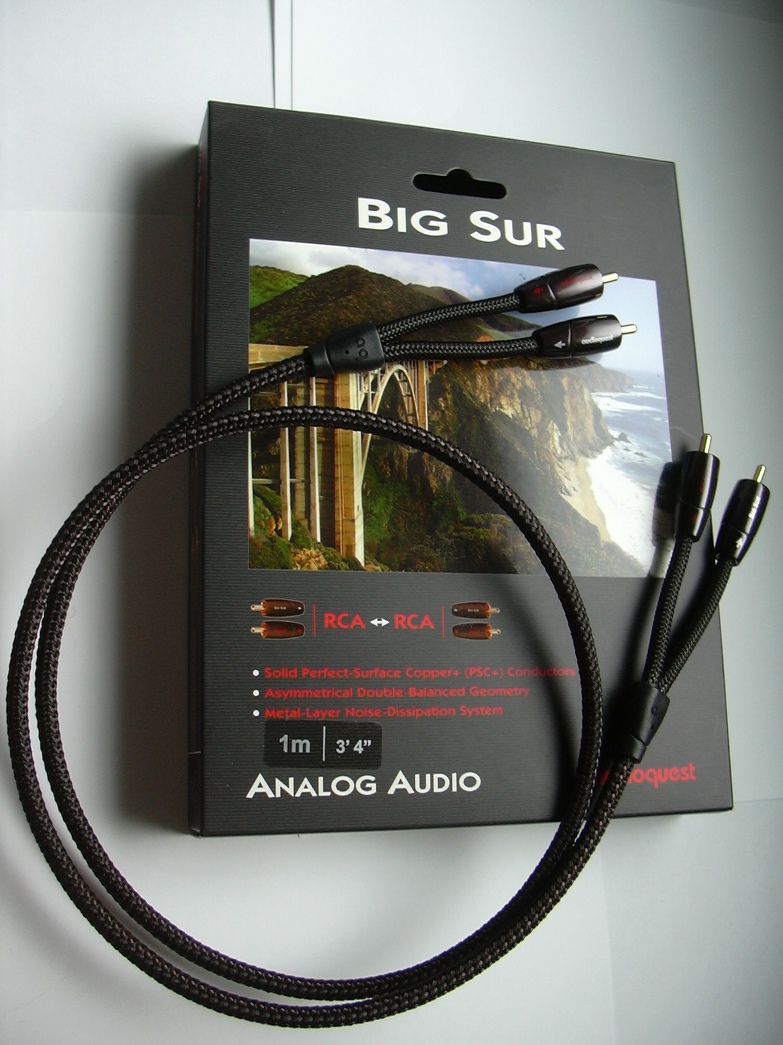 AudioQuest Big Sur RCA-RCA 1 m
